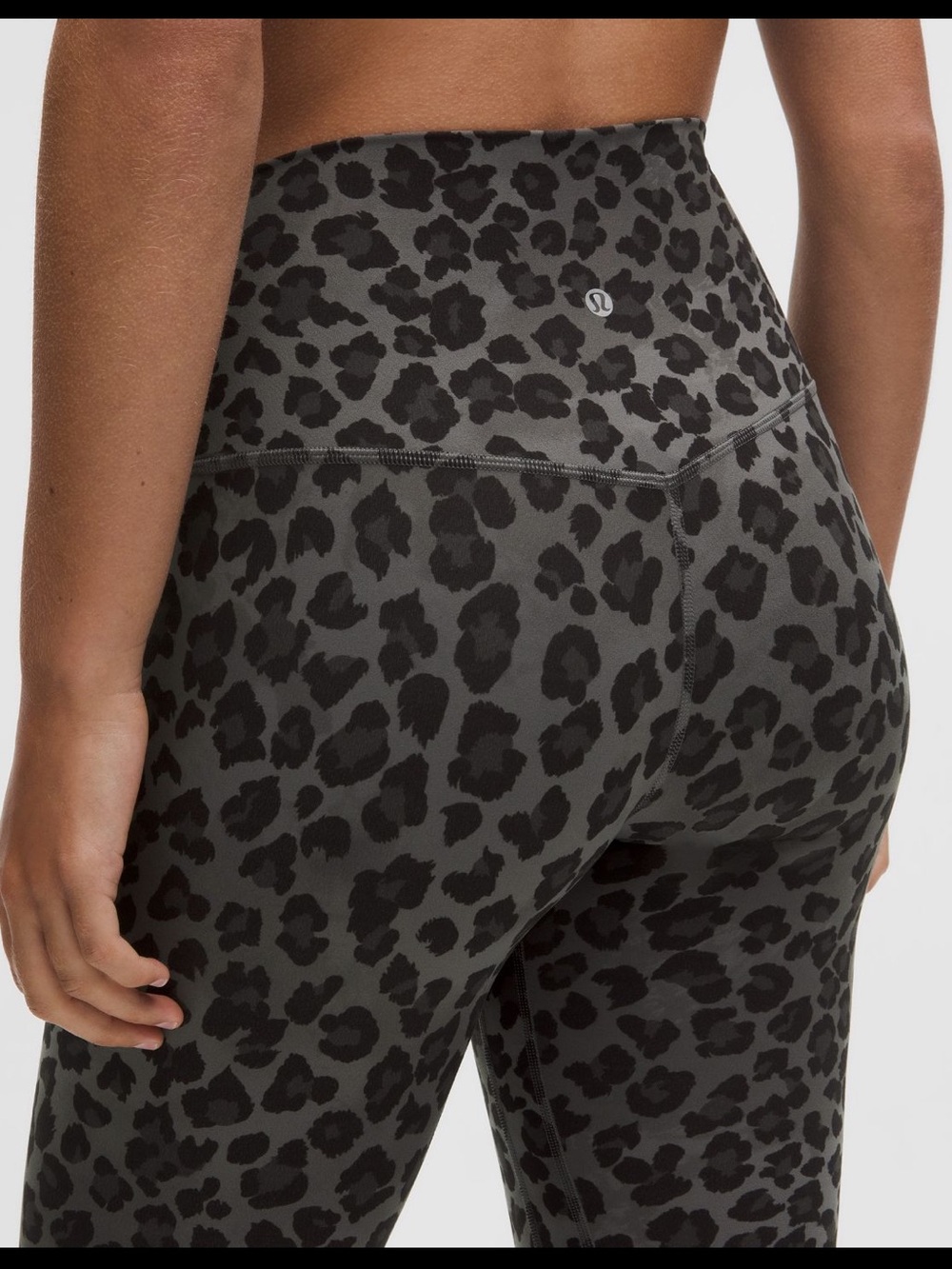 NWT lululemon Align™ High-Rise Pant 25” True Leopard Black Multi size 6 - Picture 5 of 5